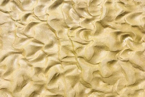 Full frame of sand pattern at the beach. Foto stock