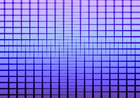 Full frame shot of blue checked patterns against gradient background, copy space Stock Illustration