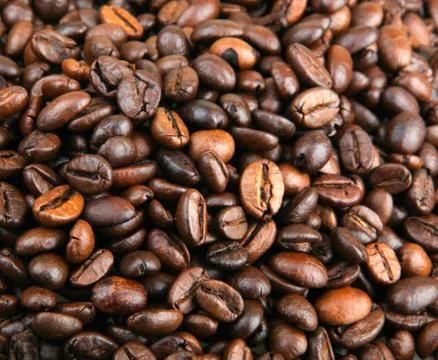 Full Frame Shot Of Coffee Beans Stock Photos