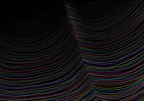 Full frame shot of multi colored pattern Stock Illustration