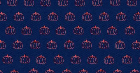 Full frame shot of squash pattern on blue background with copy space Stock Illustration