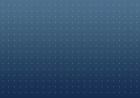 Full frame shot of white dots against blue background, copy space Stock Illustration