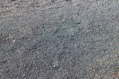 Full frame texture background of black volcanic ash Stock Photos