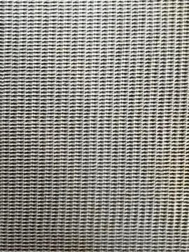 Full frame texture of a gray woven vintage amplifier speaker Stock Photos
