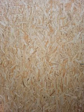 Full frame texture of an oriented strand board panel for construction and c.. Stock Photos