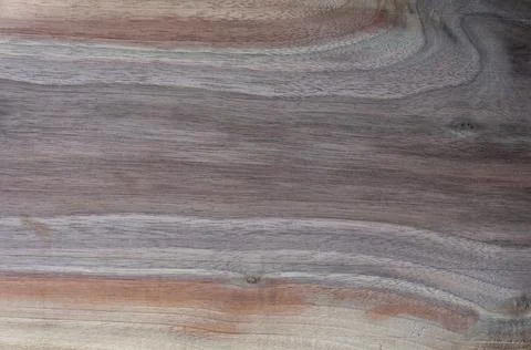 Full frame texture of polished natural walnut wood Stock Photos