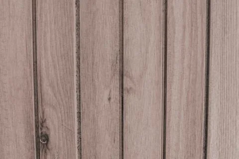 Full frame texture of vertical natural wooden wall panels with soft beige t.. Stock Photos