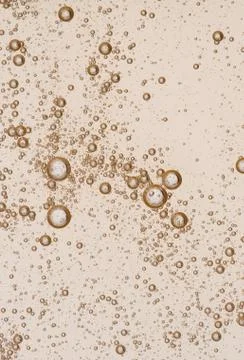 Full frame of the textures formed by the bubbles and drops Stock Photos