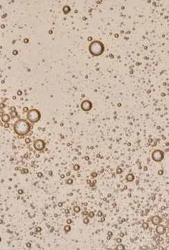 Full frame of the textures formed by the bubbles and drops Stock Photos