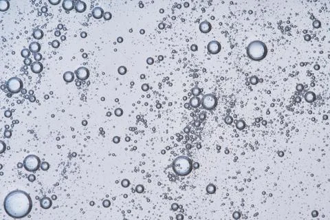 Full frame of the textures formed by the bubbles and drops Stock Photos
