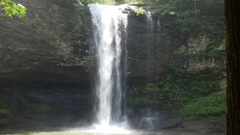 Full frame waterfall Stock Footage 91946824