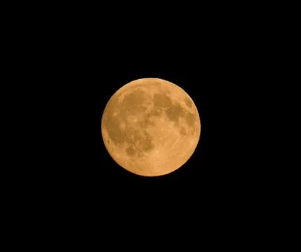 Full Grain Moon Stock Photos