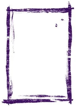 Full Grunge border  Stock Illustration