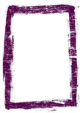 Full Grunged border  Stock Illustration