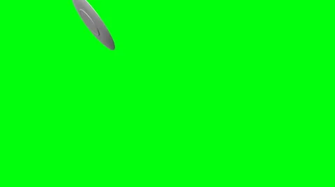 Full HD 3d animation falling cup and saucer (green screen, alpha) Video stock 33463866