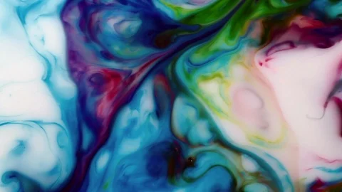 Full HD. Abstract background. Liquid ink blending burst swirl fluid 库存影片 88449883