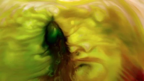 Full HD. Abstract background. Liquid ink blending burst swirl fluid Stock-Footage 88450493
