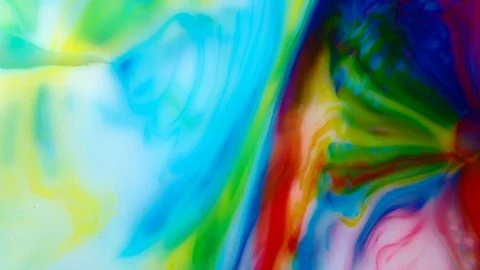 Full HD. Abstract background. Liquid ink blending burst swirl fluid 스톡 동영상 88451587
