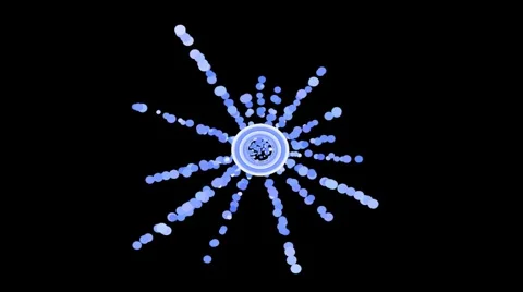 Full HD Anime flash with alpha channel Stock Footage 1077409