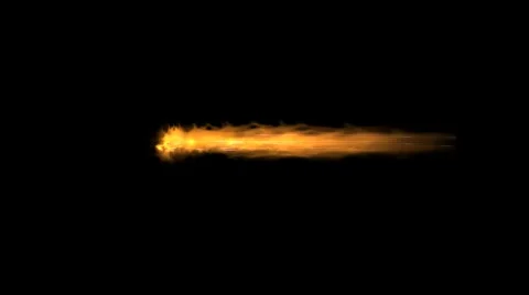 Full HD Nitro jet with alpha channel Stock Footage 1076119