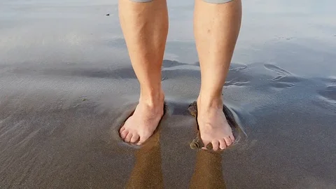 Full HD Sand Diving 스톡 동영상 114067305