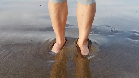 Full HD Sand Diving 스톡 동영상 114067312