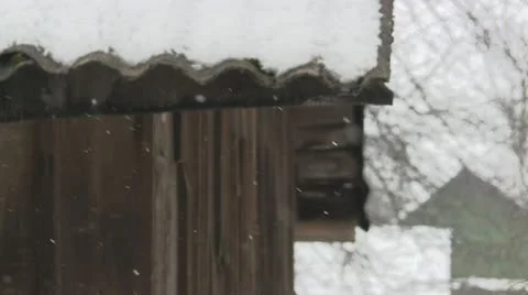 Full HD - Snow Fall Stock Footage 10824208