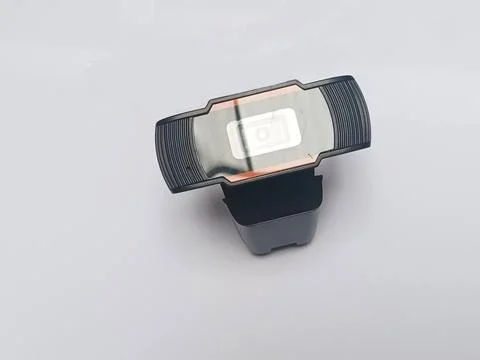 Full HD USB Webcam with Microphone for Video Calls and Streaming Stock Photos