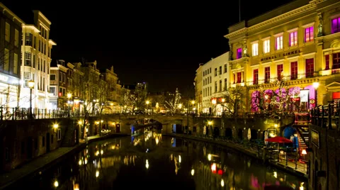 Full HD Utrecht Winkel van Sinkel Stock Footage 37702039