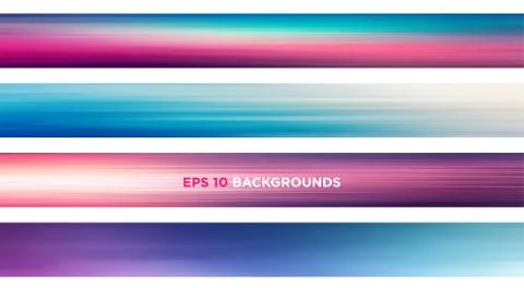 Full HD Web Banners. Vector file. Stock Illustration