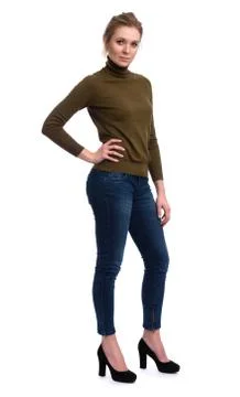 Full length of beautiful Model Stock Photos