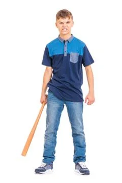 Full length portrait of boy Stock Photos