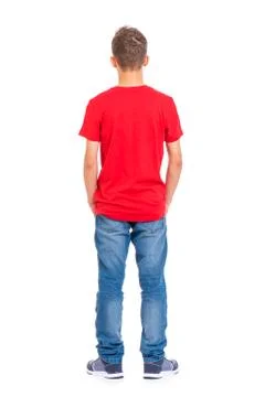 Full length portrait of boy Stock Photos