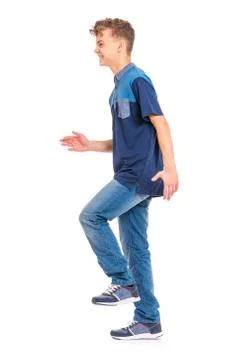 Full length portrait of boy Stock Photos