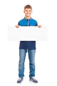 Full length portrait of boy Stock Photos