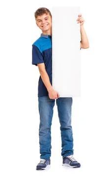 Full length portrait of boy Stock Photos