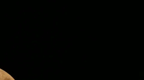 Full Moon-09-11-2011 Video stock 12151419