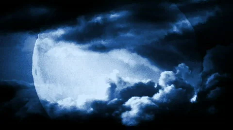 Full moon 3 Stock Footage 310904