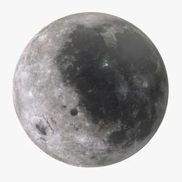 Full Moon 3D Model