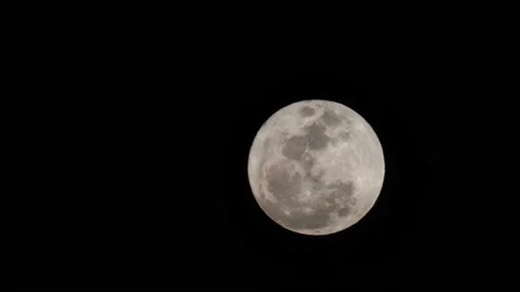 Full Moon in 4K 動画素材 143035718