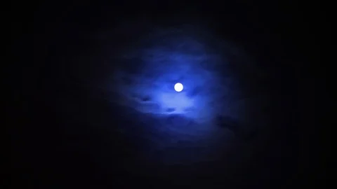 Full Moon,  4K Resolution Time Lapse Video Stock Footage 93837903