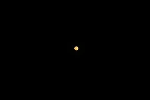 Full moon from afar, night Stock Photos