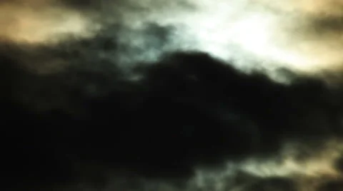 Full Moon And Dark Clouds 스톡 동영상 47045940