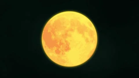 Full moon animation, close up. Stock Footage 221594601