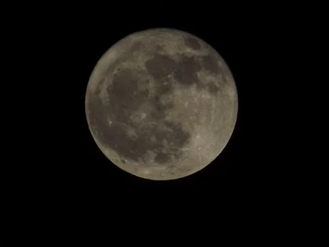 Full moon Background black background 25/09/2018 Stock Photos