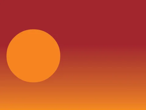 Full Moon background in bright sky Stock Illustration