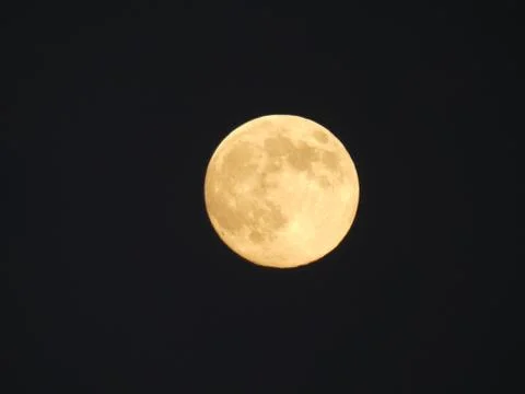 Full Moon Big Moon Stock Photos