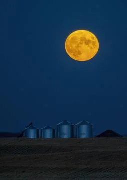 Full Moon Canada Stock Photos