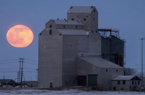 Full Moon Canada Stock Photos