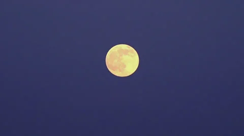 Full moon on a clear sky Stock Footage 39622267